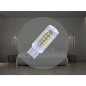LED izzó 4,6W - G9 / SMD / 2800K - ZLS615
