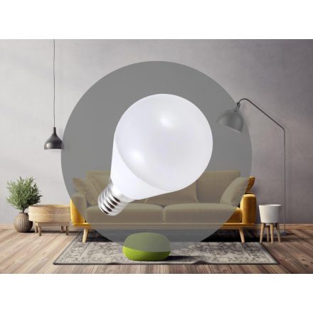 LED izzó 5W - G45 / E14 / SMD / 6500K - ZLS802