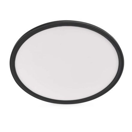 LED felületi lámpatest FLORI fekete, fehér, 22W, semleges fehér