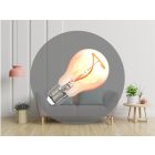 LED Filament SHAPE 4W BRAUN - A60 / E27 / 1800K - ZSF107