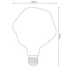 LED Filament BUMPED 4W VINTAGE - G125 / E27 / 2000K - ZSF117