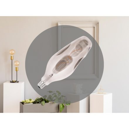 LED Filament BUMPED 4W SMOKE - BT110 / E27 / 2000K - ZSF122