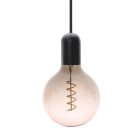 LED Filament SPIRAL 4W GREY - PINK - G125 / E27 / 2000K - ZSF123