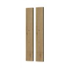 LAMELLÁS FALI PANEL MDF 2 db. 137x23 cm. WOTAN TÖLGY SZÍNBEN AURIS 