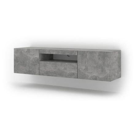 AURA TV Szekrény 150 cm Beton Színben