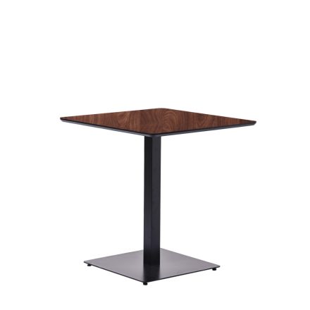 Szögletes Étkezőasztal, Bisztró Asztal Tölgy Színben Palermo - 70X70 cm./80x80 cm. Mdf-fém Palermo