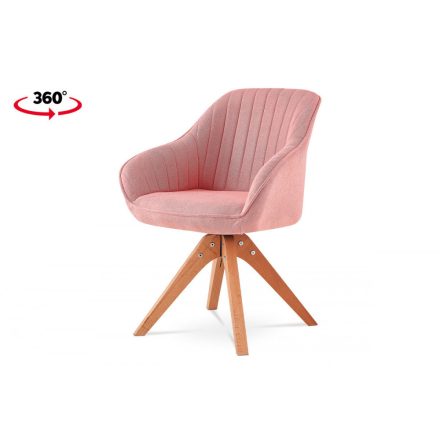 Modern étkező és irodai forgószék pink színben forgatható ülőfelülettel HC-770 Belföldi Raktárról